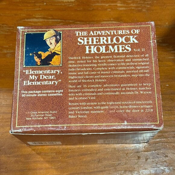 Sherlock Holmes Collectors Edition 16 Original Radio Broadcasts Vol. II Box Set - Picture 4 of 4